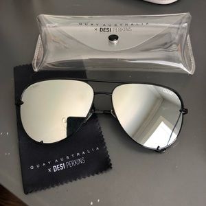 Quay x Desi Perkins “High Key” sunglasses